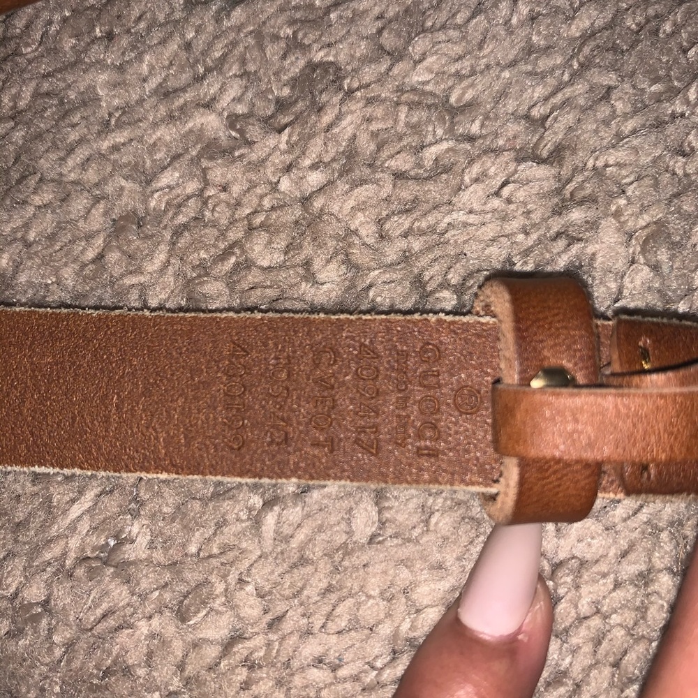 Gucci belt
